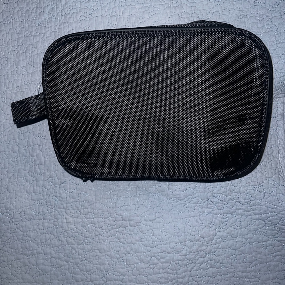 Classic Black Toiletry Bag